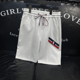 男士短裤2026夏季新款休闲五分裤时尚男装百搭男裤1158P75白，男装休闲裤，电商A315