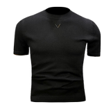 2026秋款男士短袖毛衣针织套头衫毛衣货号6619P65镂空图黑，男装针织衫/毛衣，电商A315