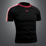 2026新款夏季男士丝光棉（毛衣领）植绒T恤A315-XB79P75白，男装T恤，电商A315