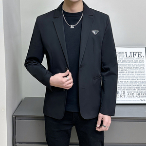 2024年春款男士西装 男士休闲西服 长期供货 K02 P155 模特图图片
