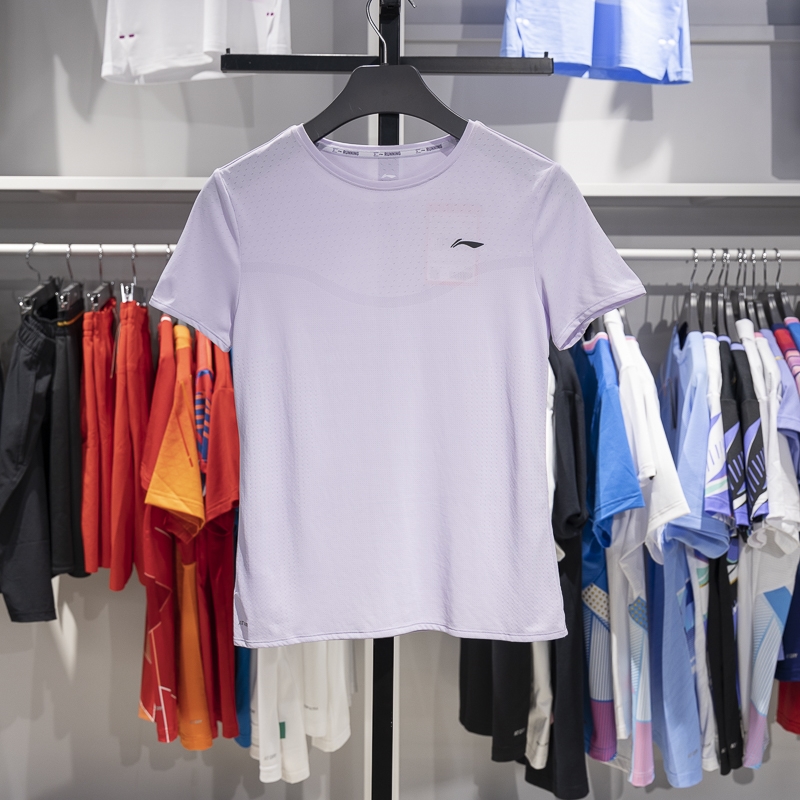 李宁短袖女子速干凉爽T恤