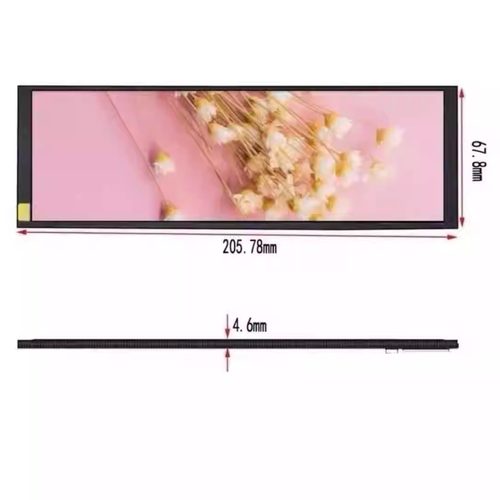 液晶显示屏机箱副屏长条屏