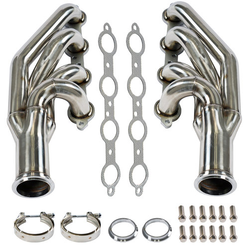 适合97-14Small Block V8 Ls1/Ls2/Ls3/Ls不锈钢排气歧管