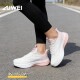 超轻防滑透气网布鞋 女士运动鞋 高端系带休闲跑步 新款 鹭威2026春季