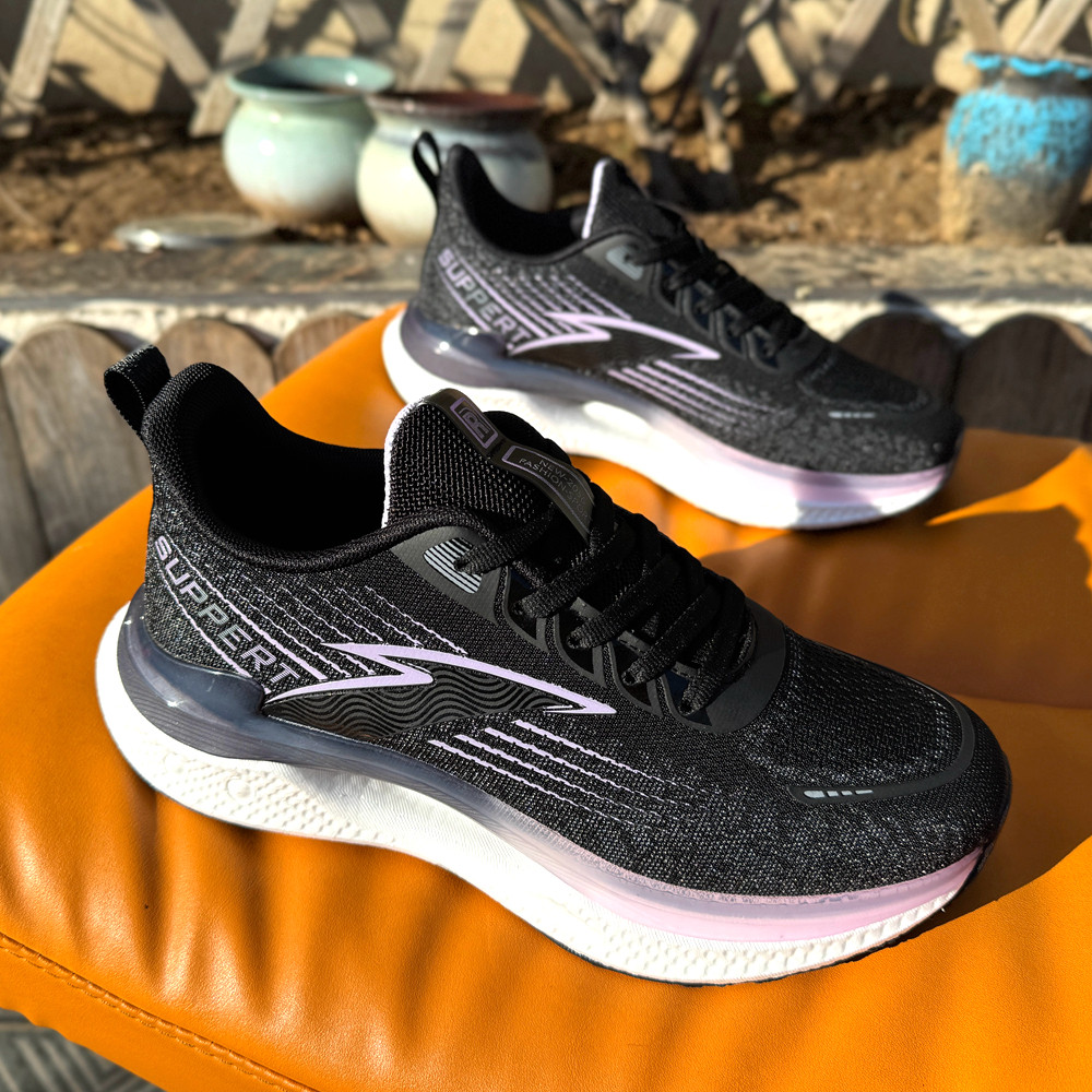 鹭威女士运动鞋2026春季新款爆米花网红爆款透气网布鞋休闲跑步鞋