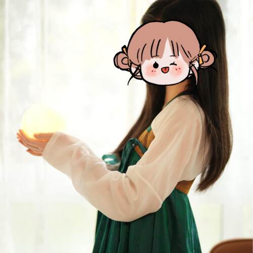 唐制银丝内衫纯棉汉服衬裙