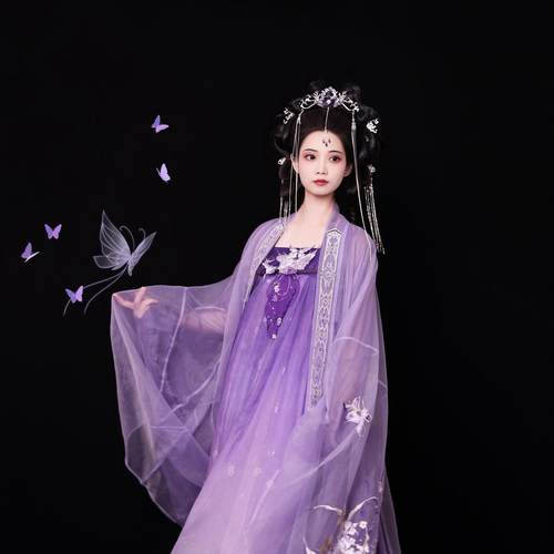 蝶骨问情 | 剑网3官方正版同人授权×凤翥斋五毒门派印象汉服唐衫