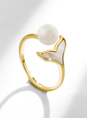 梦幻鱼尾优雅迷人浪漫唯美珍珠