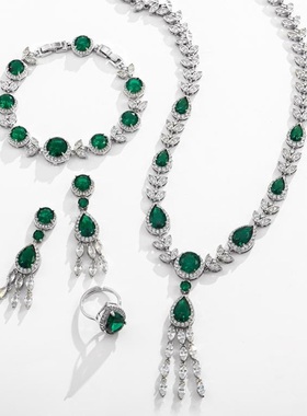 戴拉欧美风项链手链耳环戒指