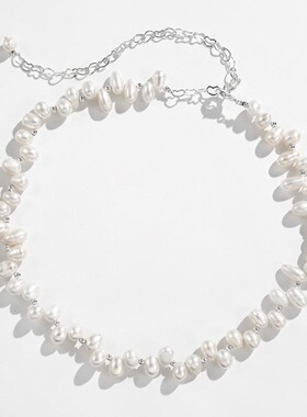 戴拉时尚潮高级感淡水珍珠项链