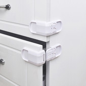 转角锁拐角锁 宝宝抽屉锁 儿童安全抽屉锁 多功能直角锁柜门锁