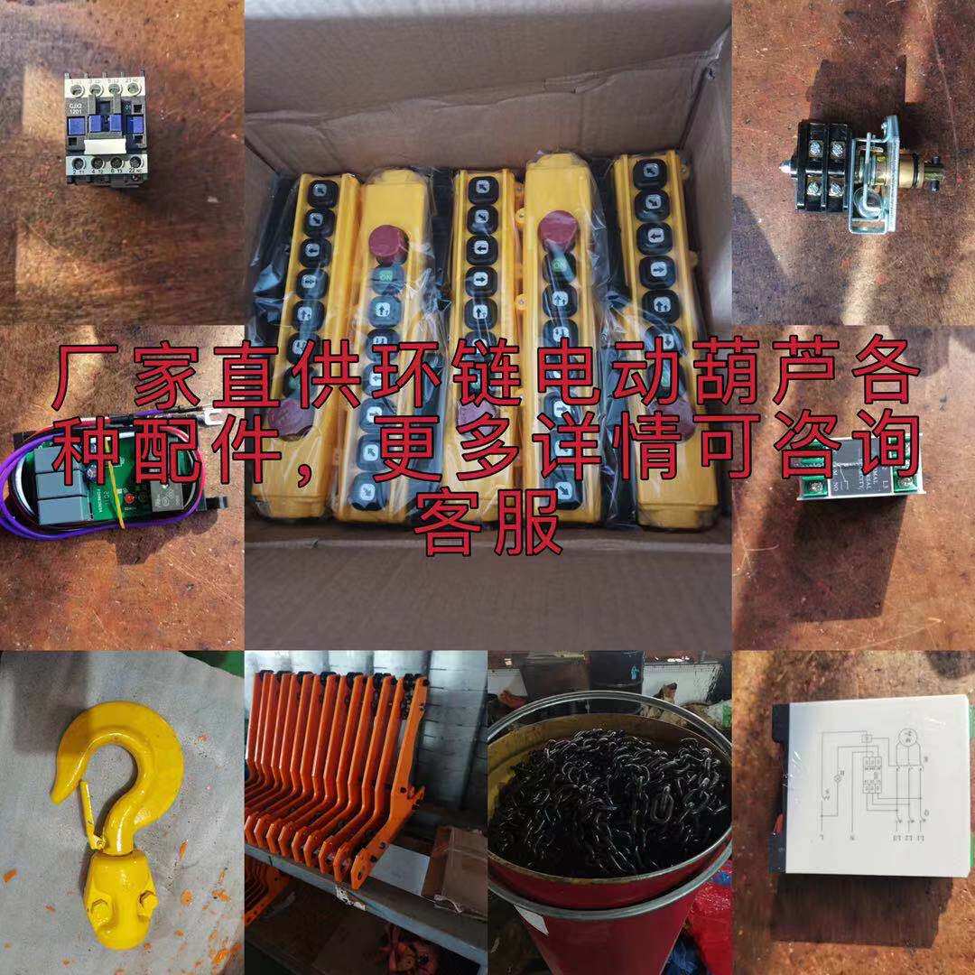 环链电动葫芦小型起重机链条式吊机微型升降机龙门吊配件电动跑车