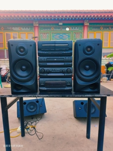 建伍老音响日本原装发烧音箱书架音箱6.5寸低音三分频音箱