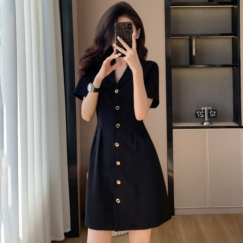 高级感场合短袖显瘦内搭气质正式