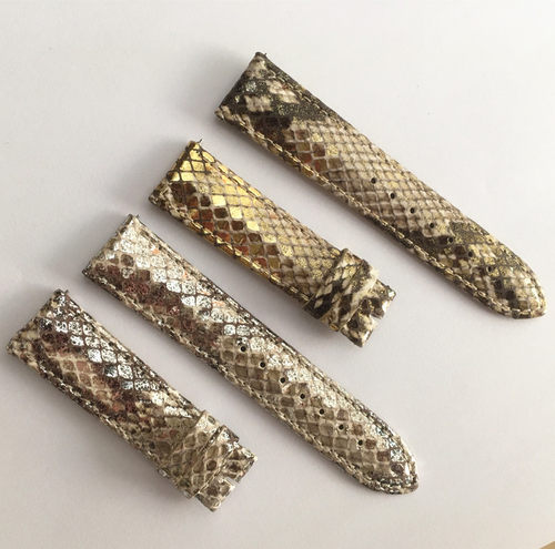 蛇纹皮金色价格 蛇纹皮金色图片 星期三