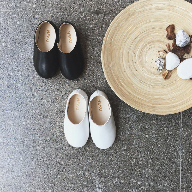 Chaussures enfants en cuir synthétique - Ref 983258 Image 1