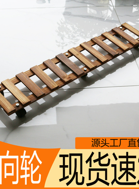 带万向轮托车可移动托盘花托托架拖车有轮子的板车仿真稻谷小推车