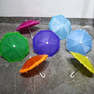 超迷你雨伞道具伞小伞玩具伞娃娃小雨伞小朋友小红伞儿童迷你雨伞