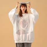 中性風(fēng)情侶衛(wèi)衣ins潮長袖上衣寬松韓版大碼外套G935P35女類，女裝短外套，電商A339