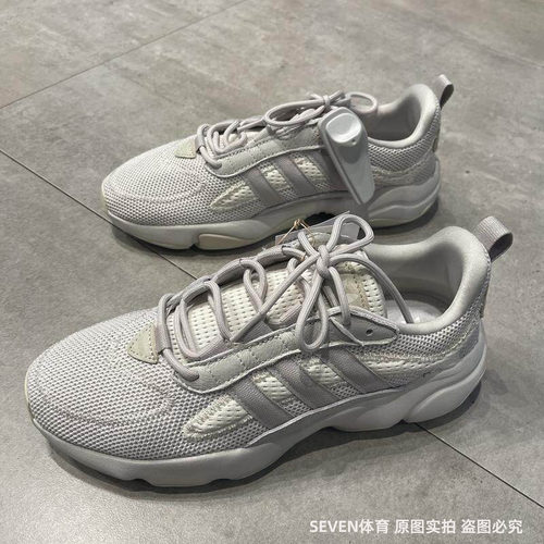 阿迪达斯三叶草男鞋新款HAIWEE网面透气运动鞋复古休闲鞋ID0551