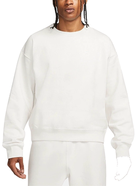 正品Nike/耐克圆领男子休闲宽松保暖针织套头运动卫衣 DA0318-030