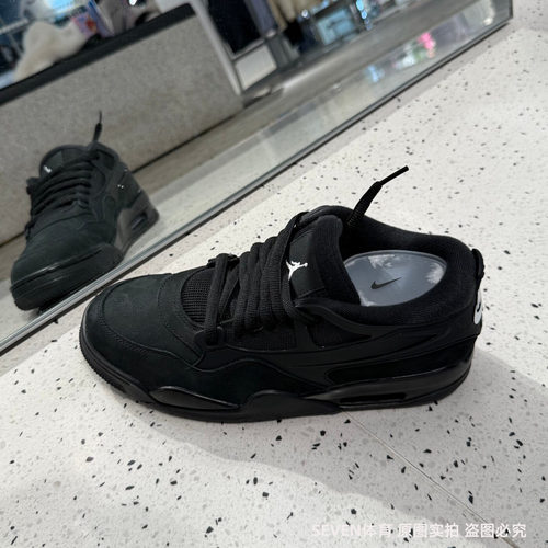 Nike耐克男子板鞋Jordan4RM骑士黑武士休闲篮球运动鞋FQ7939-004