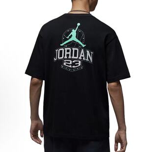 NIKE耐克JORDAN男夏季圆领休闲宽松透气短袖T恤IM3354-010