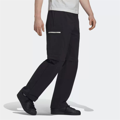 正品Adidas/阿迪达斯三叶草男子可拆卸百搭休闲运动裤子 HP1098