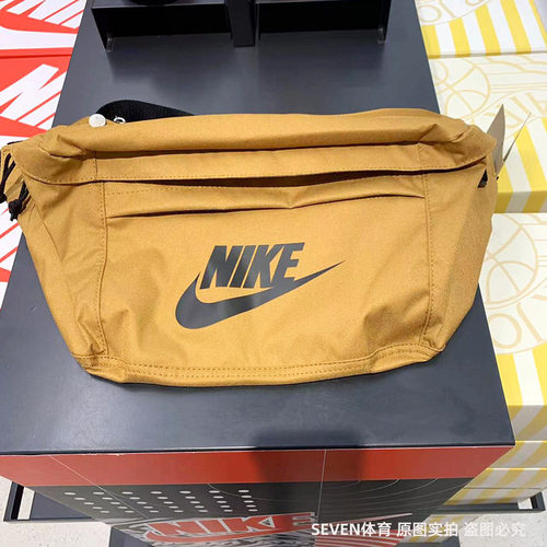 正品NIKE/耐克休闲运动男女王一博同款大斜挎包单肩包BA5751-790