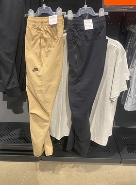 Nike耐克男裤运动梭织束脚收口运动休闲长裤CD9229-010-297