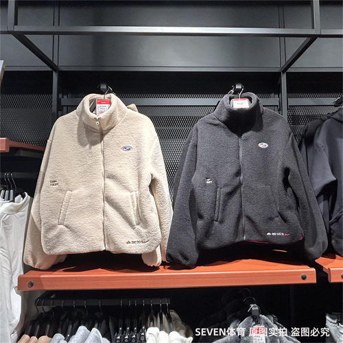 NIKE/耐克 CNY女子运动休闲羊羔绒立领夹克外套 FD4796-010-126
