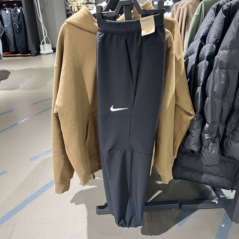 正品Nike/耐克男子新款加绒梭织训练跑步休闲运动长裤DQ6592-010