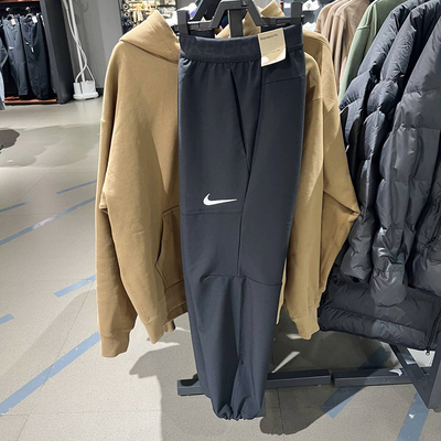 正品Nike/耐克男子新款加绒梭织训练跑步休闲运动长裤DQ6592-010