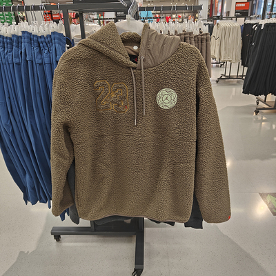 正品Nike/耐克加绒运动连帽套头衫摇粒绒长袖卫衣外套 FB1451-274