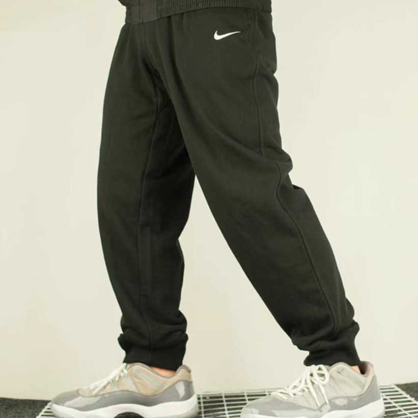 Nike耐克男裤春季新款纯棉运动休闲针织收口长裤CZ2855-063-010