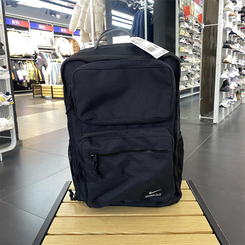 正品Nike/耐克新款男女简约百搭户外旅行包双肩背包CK2668-010