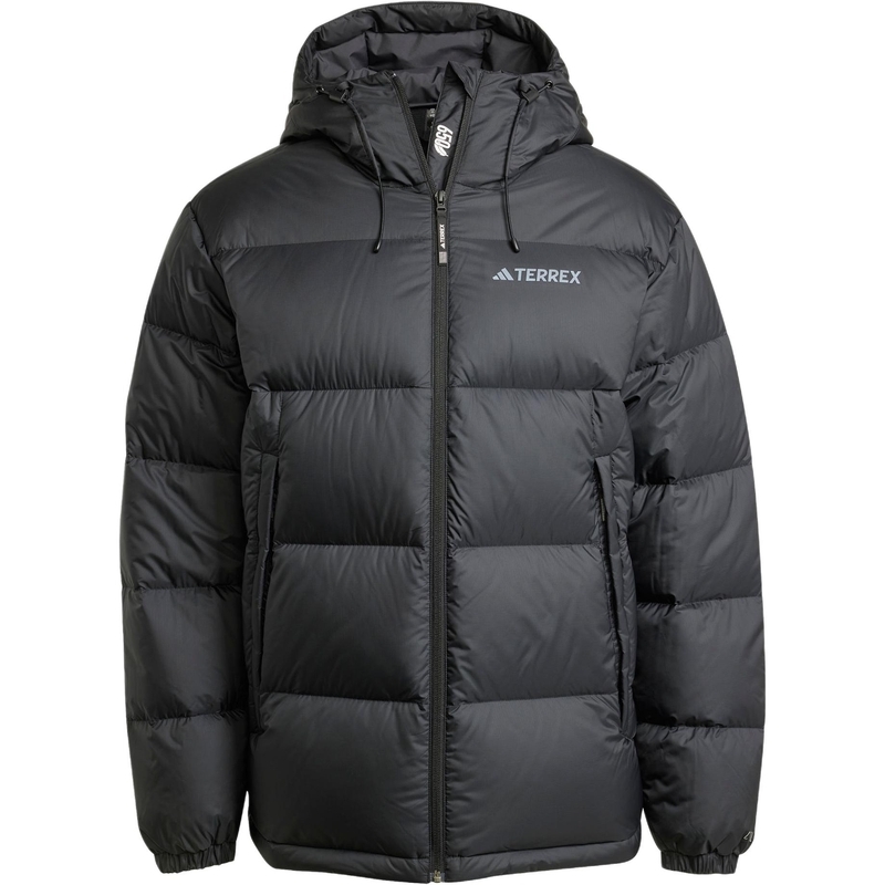 阿迪达斯Adidas男款加厚保暖运动650蓬连帽羽绒服IX7926IX7927