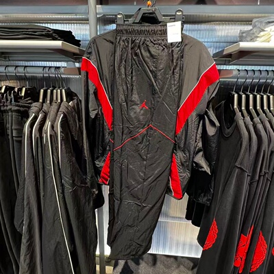 NIKE耐克男子JORDAN长裤25秋冬新款运动休闲梭织直筒裤IB1048-010