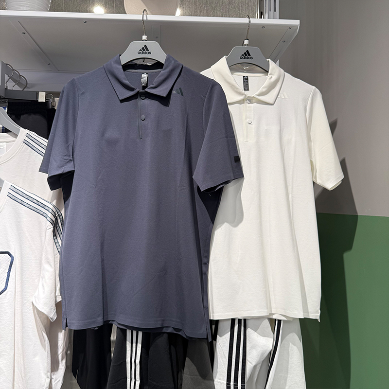 Adidas阿迪达斯男25夏季翻领POLO衫武宗系列运动短袖T恤 JM0982