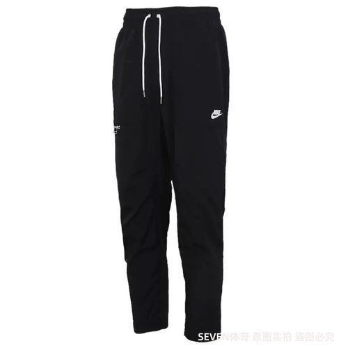 正品Nike/耐克百搭简约男子秋款运动休闲束脚工装长裤 CU4466-010