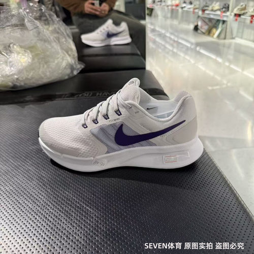 Nike/耐克RUN SWIFT 3女款灰蓝白舒适运动低帮跑步鞋 DR2698-014