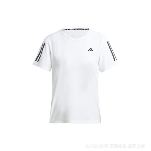 阿迪达斯女装健身训练服2024夏季新款运动服跑步短袖T恤衫IK7442