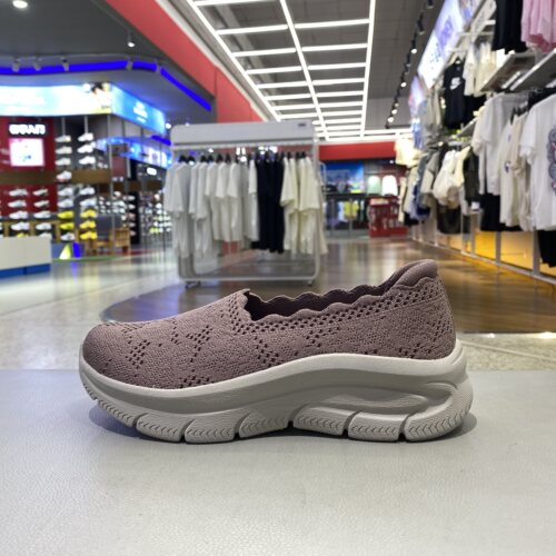 Skechers斯凯奇一脚穿脱健步鞋26新款女低帮运动休闲鞋159565-MVE