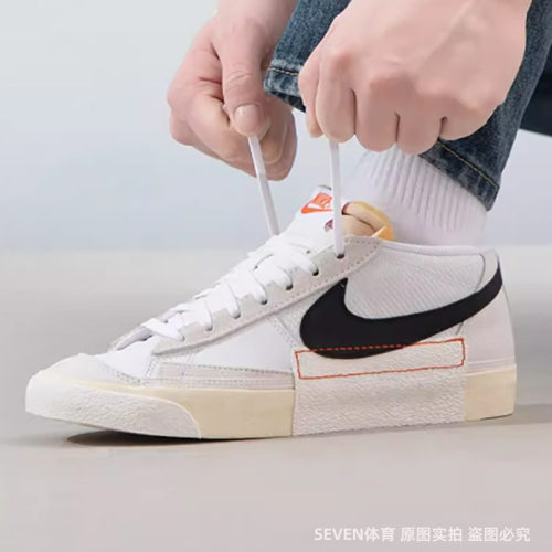 正品Nike/耐克男子春季新款Blazer Low开拓者休闲板鞋FJ3694-100