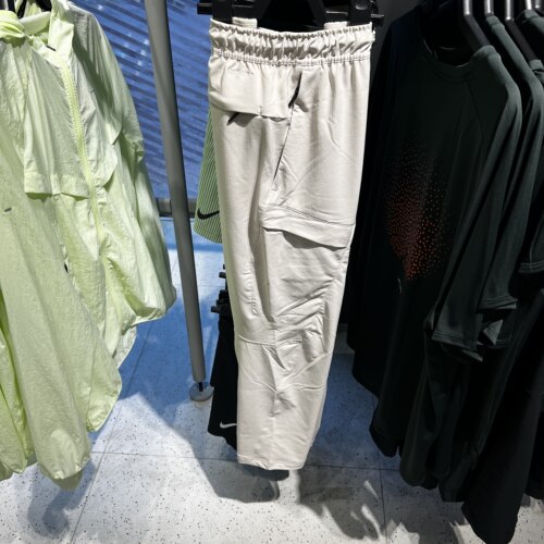 Nike耐克男裤夏新款训练健身刺绣小勾透气速干运动长裤HJ3155-104