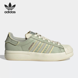 新款 女子轻便耐磨板鞋 Adidas 运动板鞋 ID2556 阿迪达斯夏季 正品