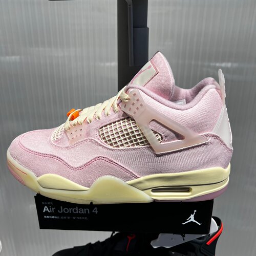 NIKE耐克Air Jordan 4 AJ4 女子珍珠粉色复古篮球鞋 IB6716-600