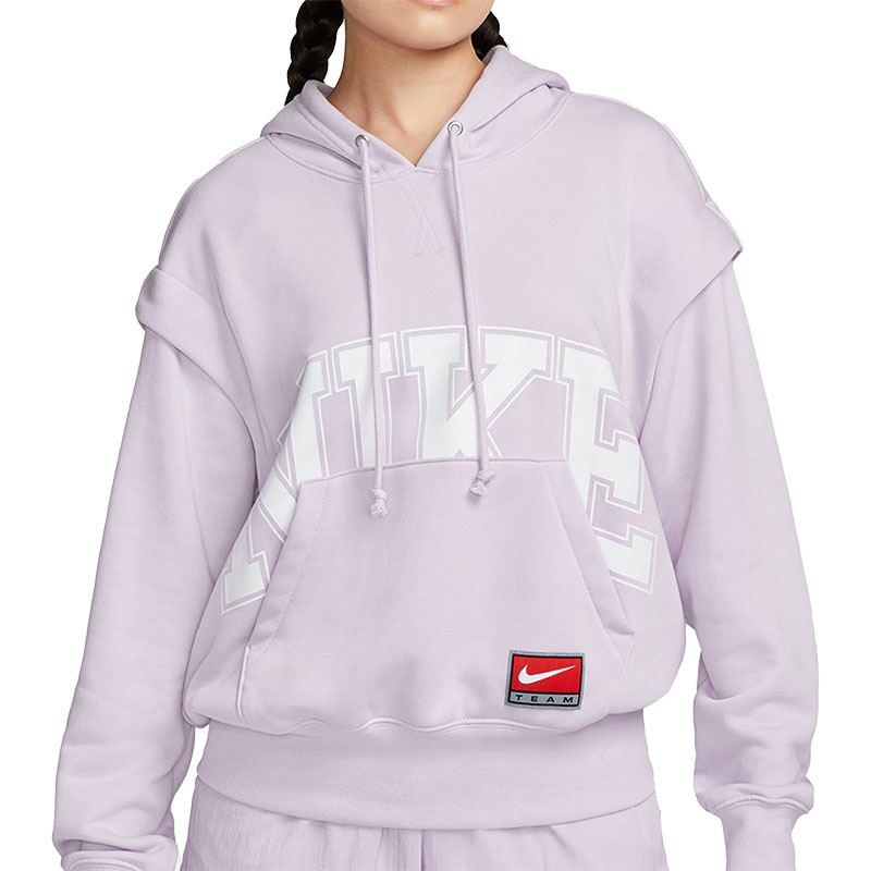 Nike耐克卫衣女子2022新款运动连帽宽松休闲套头衫DQ6586-126-530