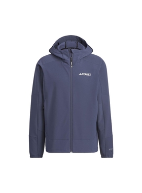 阿迪达斯外套男TERREX春新款户外跑步训练休闲连帽运动夹克IP0737