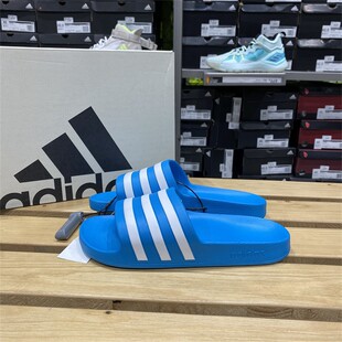 运动休闲轻便一字拖男女拖鞋 新款 FY8047 阿迪达斯2022夏季 Adidas